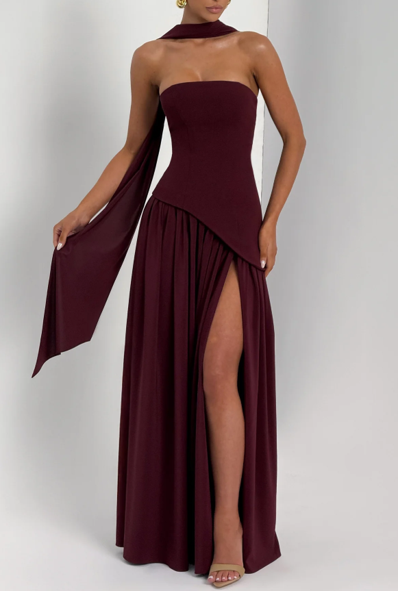New York Maxi Vestido