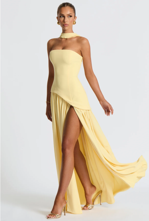 New York Maxi Vestido