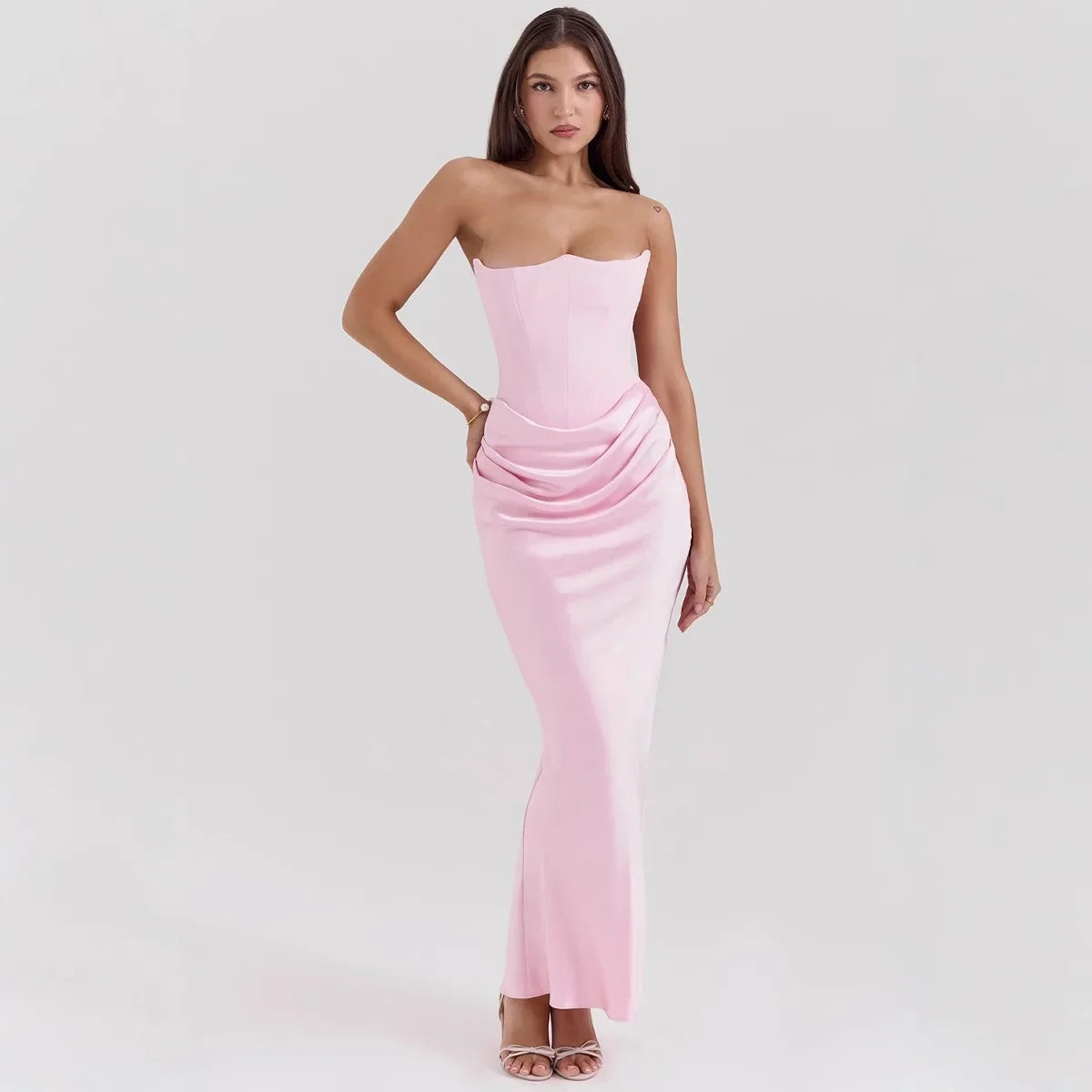 Belle Maxi Vestido