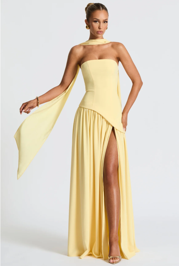 New York Maxi Vestido