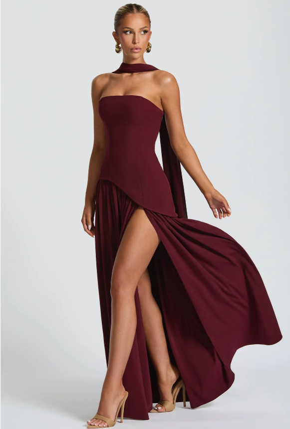 New York Maxi Vestido