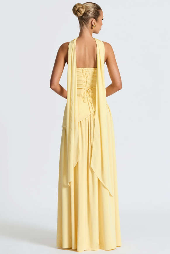 New York Maxi Vestido