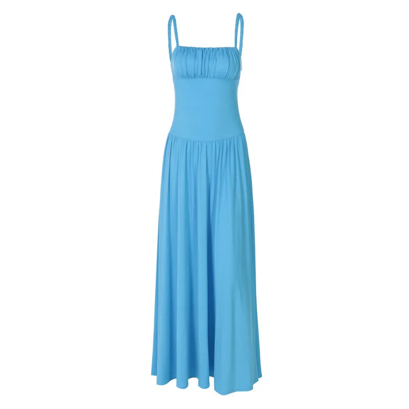 Spaghetti Vestido Maxi