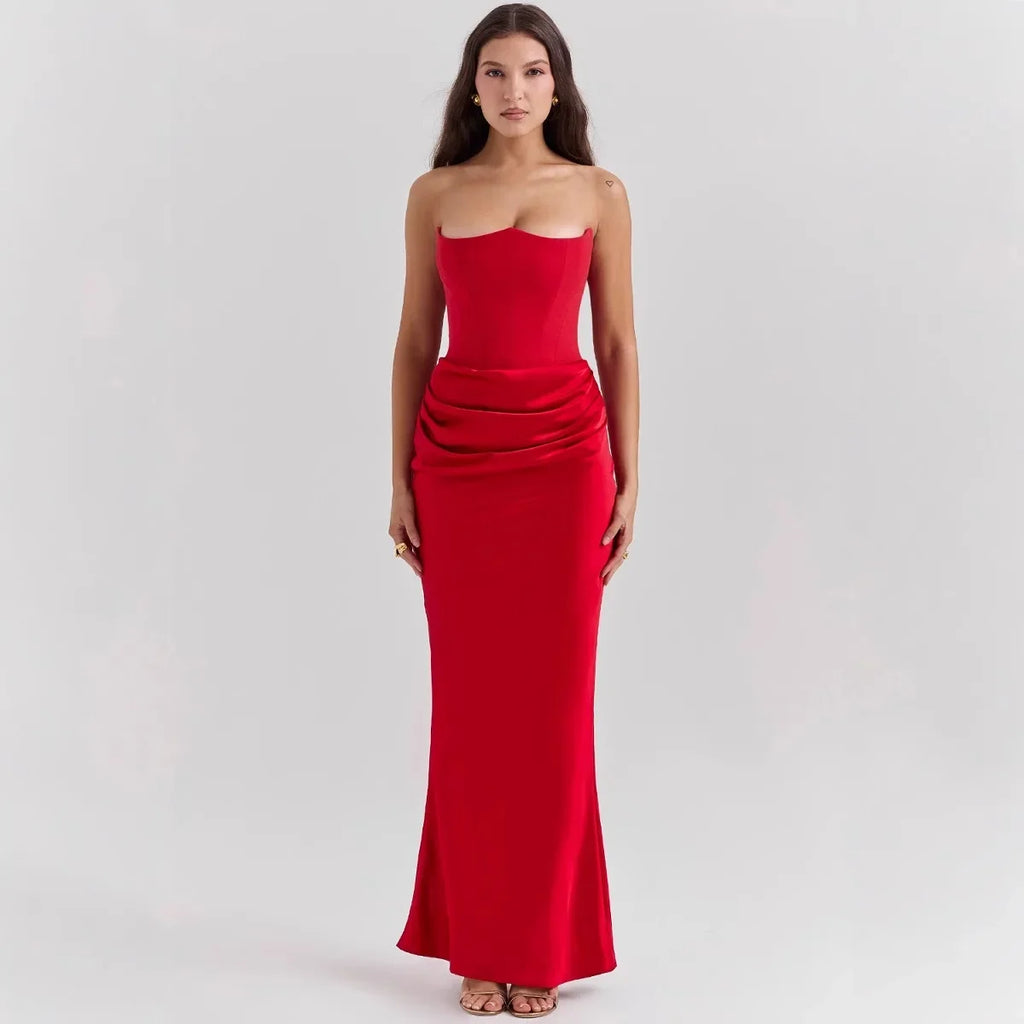Belle Maxi Vestido