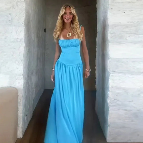 Spaghetti Vestido Maxi
